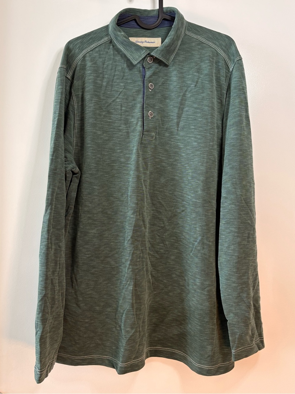 Tommy Bahama Men’s Long Sleeve Polo – Med